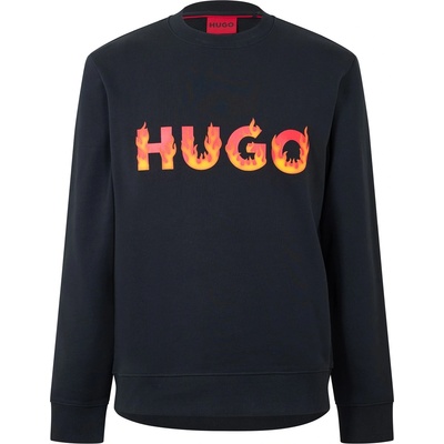 HUGO BOSS Блуза Hugo Cotton-Terry Sweatshirt - Black