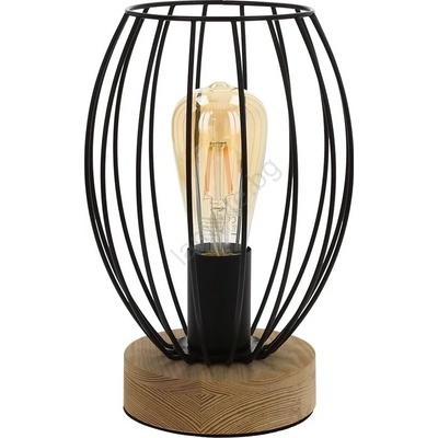 SPOT Light DO84449174 - Настолна лампа GUNNAR 1xE27/25W/230V дъб (SP0946)