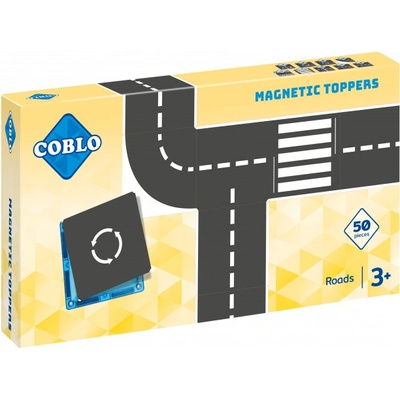 COBLO Magnetické silnice 50 ks