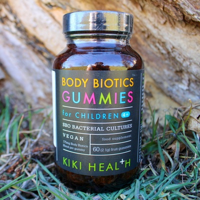Kiki Health Body Biotics Gummies dětská veganská probiotika 60 žvýkacích tabliet