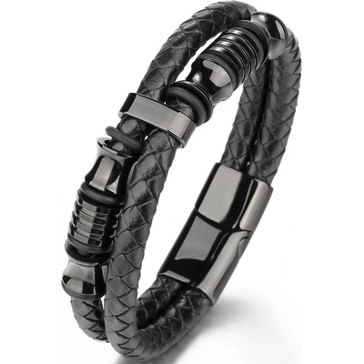 Izmael náramek Ryan černá KP17935