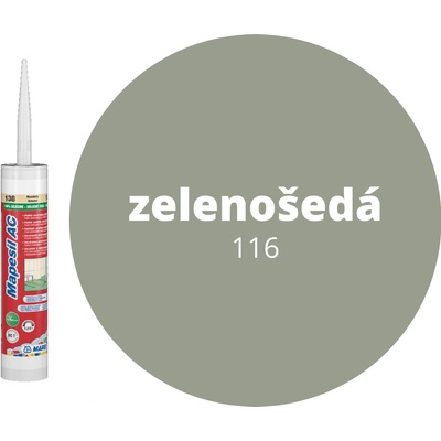Mapesil AC 116 Sanitárny silikón 310 g machovo sivá
