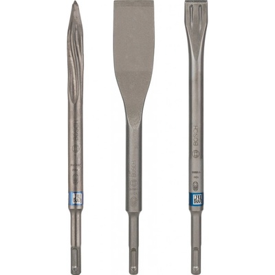 BOSCH 3dielna sada sekáčov SDS-plus, 250; 250; 260 x 20; 40 mm 2607019159