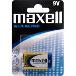Maxell Алкална батерия maxell 6lf22 /6lr61/ /9v/ 1 бр. , 12 бр/кут (ml-ba-6lf22)