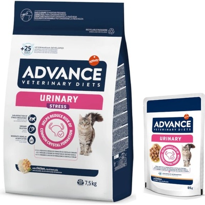 Advance Veterinary Diets Urinary Stress 7,5 kg