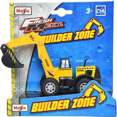 Maisto Fresh Metal Builder Zone Excavator Orange 1: 24 3+ месеца