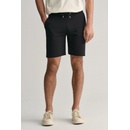 GANT REG SHIELD SWEAT SHORTS BLACK