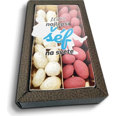 Sablio Mandle v čokoláde 100% najlepší šéf na svete 2 x 80 g