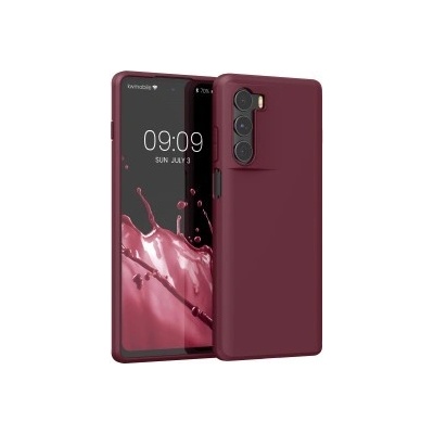 Pouzdro kwmobile Motorola Moto G200 5G tmavě červené