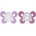 Chicco Physio Comfort Night 16-36 m биберон Stars/Bear 2 бр