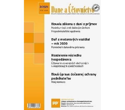 Dane a účtovníctvo 22021