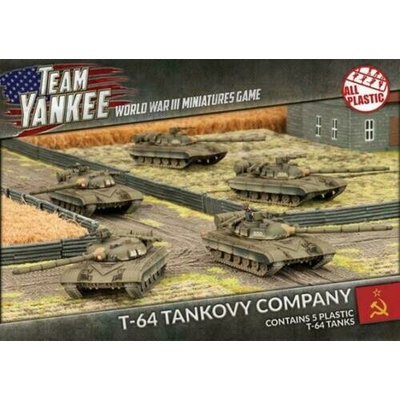 Gale Force Nine World War III Team Yankee: T-64 Tankovy Company Plastic