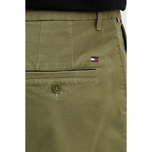 Tommy Hilfiger къси панталони чино мъжки от памук с еластан (MW0MW42352)
