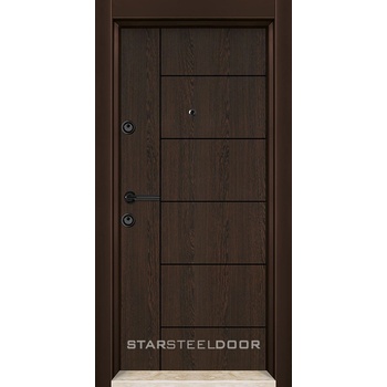 Image 1 of Starsteeldoor Блиндирана врата Parkdor M-03 Венге (цена без монтаж)