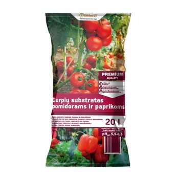 Seklos Торфен субстрат за домати, чушки и патладжани 20л