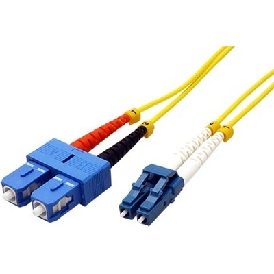 Roline 21.15.8792 Optický patch, LC - SC 9/125 (single mode), duplex, OS2, 2m