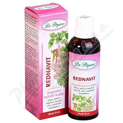 Dr.Popov Bylinné kvapky Rednavit 50 ml