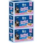 Brit Капсули BRIT Premium Cat Delicate Fillets in Gravy Family Plate Sterilised 36 x 85 г