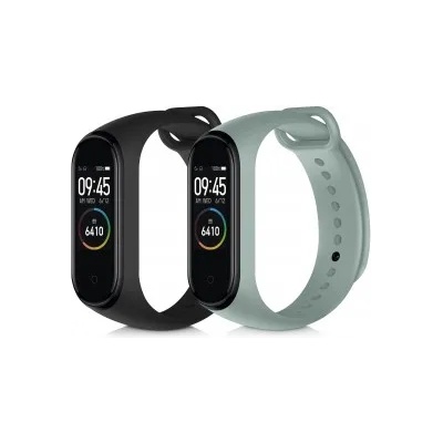 kwmobile 2x Гривна за Xiaomi Mi Band 4 - зелен