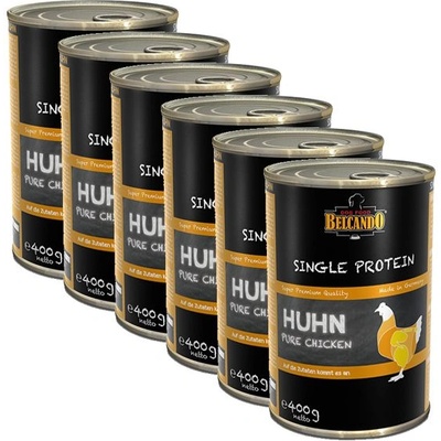 BELCANDO Single Protein - Пиле, 6 x 400г
