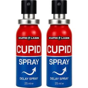  2бр Задържащ спрей за мъже Cupid Spray 25мл