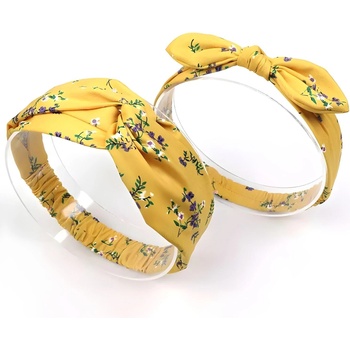 HARAHU Челенки Мама и Дъщеря - Жълта kp18919 (18919)