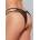 Allure Open Lace Panty Dual Side Straps Black