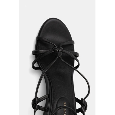 Tommy Hilfiger Кожени сандали Tommy Hilfiger LEATHER KNOTS WEDGE SANDAL (FW0FW08417)