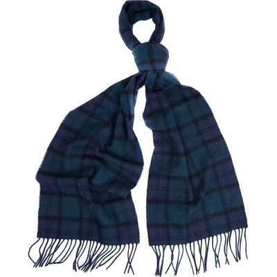 Barbour Tartan Lambswool Scarf čierna Watch
