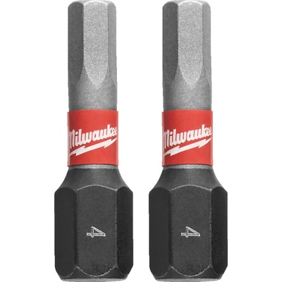 Milwaukee Shockwave Hex 4x25mm 4932430895