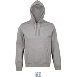 Neoblu 3196 nicholas men / Мъжки суичър с качулка - сив меланж xxxl (24319607713)