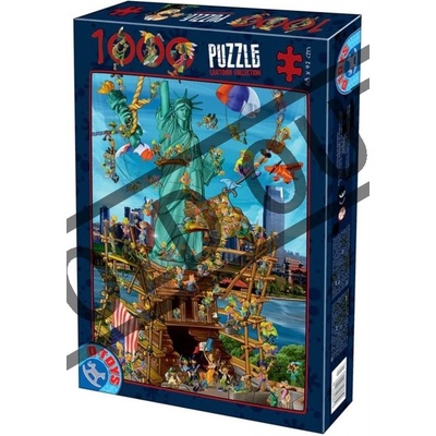 D-Toys Socha svobody 1000 dílků