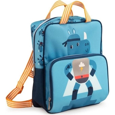 Lilliputiens dětský s kapsou na svačinu - nosorožec Marius (5414834844641)