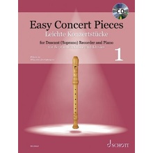 Noty Škola hry pro zobcovou flétnu Easy Concert Pieces 1