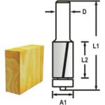 Makita Фрезова машина за канали с 2 режещи ръба, опашка 6 мм, 9, 5x26x67 мм D-47690 (D-47690)