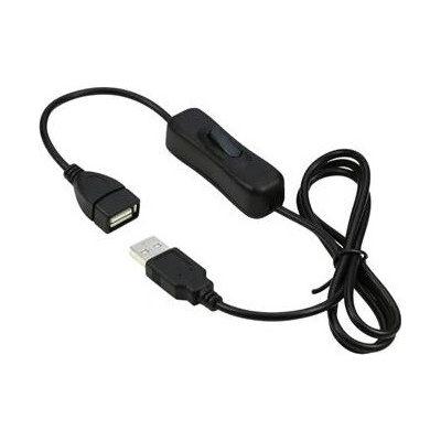 PremiumCord kupaasw1 predlž. s vyp. USB M/F 1m
