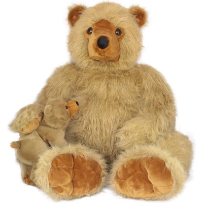 Плюш АМЕК Голяма плюшена мечка с бебе