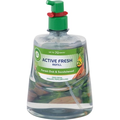 Air Wick Active Fresh Forest Oak & Sandalwood osviežovač vzduchu náhradná náplň 228 ml