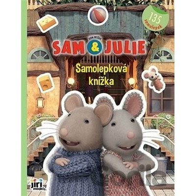 Jiří Models samolepková knížka dům myšek Sam & Julie