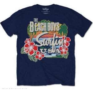 The Beach Boys Surfin USA Tropical Navy Blue L Риза (BBTS03MN03)