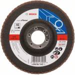 Bosch Шлифовъчен диск с ламелен профил X551, EfM D = 125 мм; G = 80, ъглова 2608607355 (2608607355)