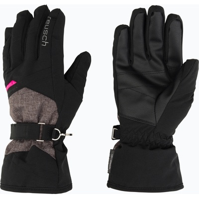 Reusch Дамска ски ръкавица Reusch Helena R-Tex Xt black/black melange/pink glo