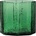 Hübsch Ваза Emerald 20 см зелена (661706)
