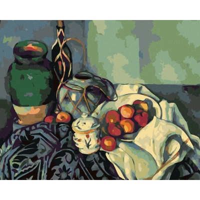 zuty Zátiší P. Cézanne 40 x 50 cm vypnuté plátno na rám 8596530062899