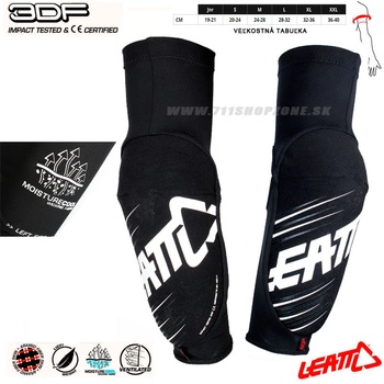 Leatt 3DF 5. Elbow biela/čierna