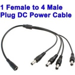TEKRA Разклонител 12 vdc, захранващ за камери, 1 -> 4 - tekra rx-c14 pwr 1->4 (31035016)