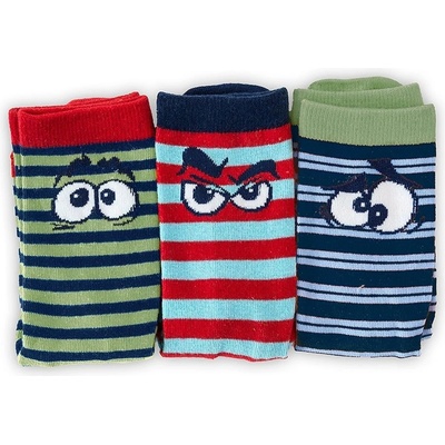 Pidilidi, PD014102 veselé ponožky FUNNY chlapecké 3pack