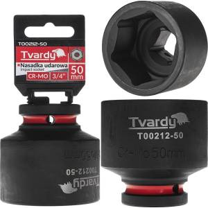 Tvardy Ударна вложка 3/4" 6-стенна 50mm CR-MO 82157 (T00212-50)