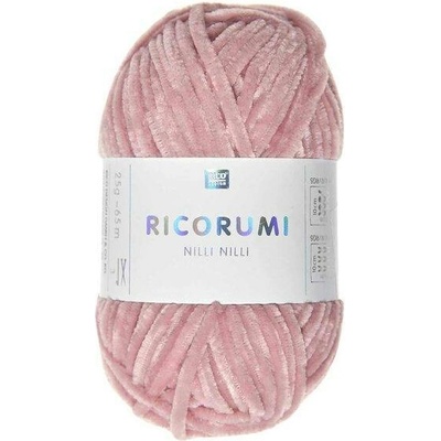 Rico Design Žinylková příze Ricorumi Nilli Nilli odstín 007 středně růžová - 1 ks