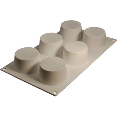 Cesil Silikónová forma na pečenie/na mrazené dezerty Muffiny 6,8x3,8cm na 6 ks